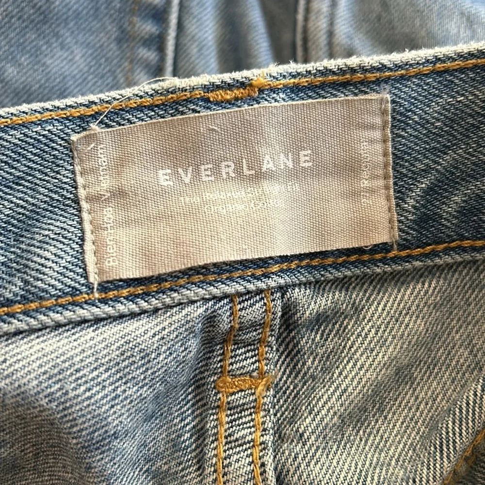 Everlane Women Straight Leg Jeans in Light Blue - Picture 6 of 8